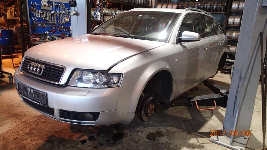 Audi A4 2001-2004 (Type II) (B6) (B6), Motorkode: ALZ, Girkassekode: HFC