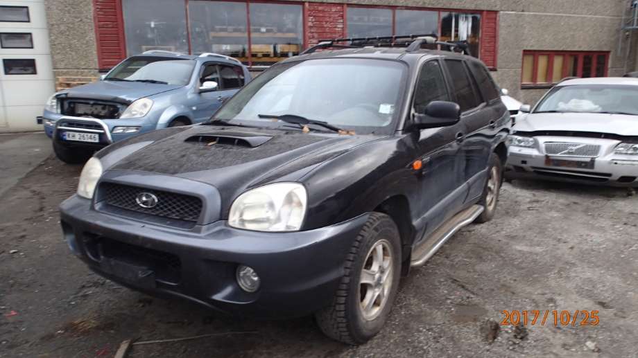 Hyundai Santa Fe 2001-2006 (Type I) , Motorkode: D4EA, Girkassekode: 