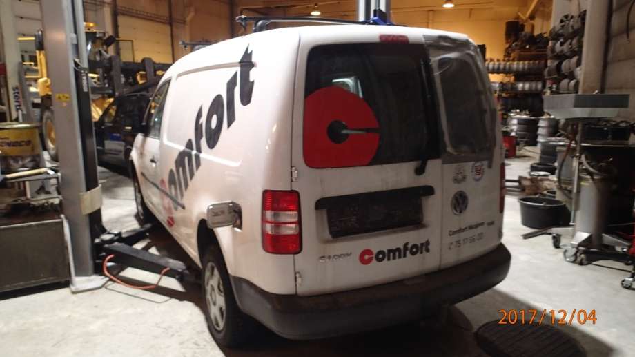 VW Caddy 2010-2015 (Type III, Fase 2) , Motorkode: CAYD, Girkassekode: MHZ
