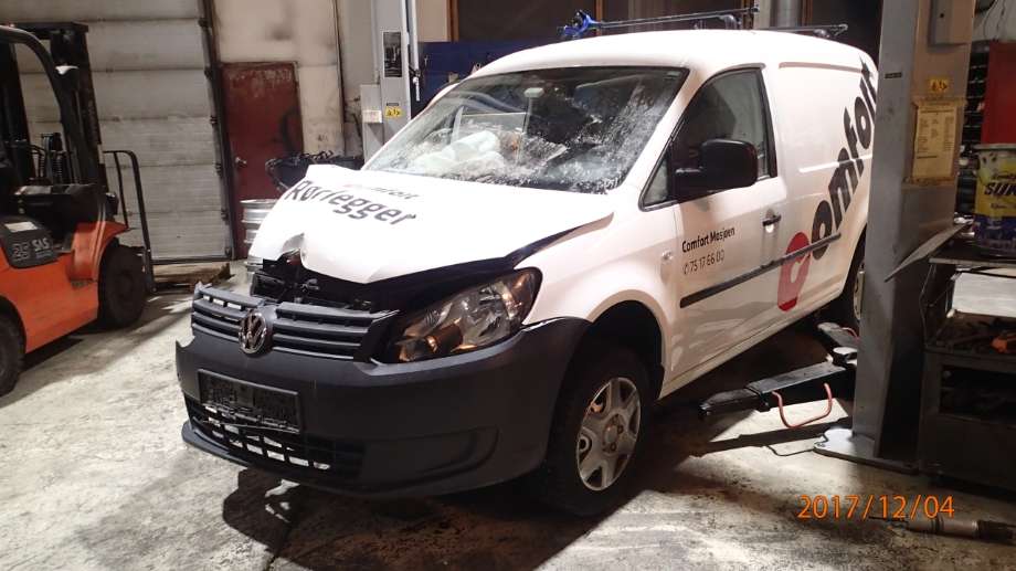 VW Caddy 2010-2015 (Type III, Fase 2) , Motorkode: CAYD, Girkassekode: MHZ