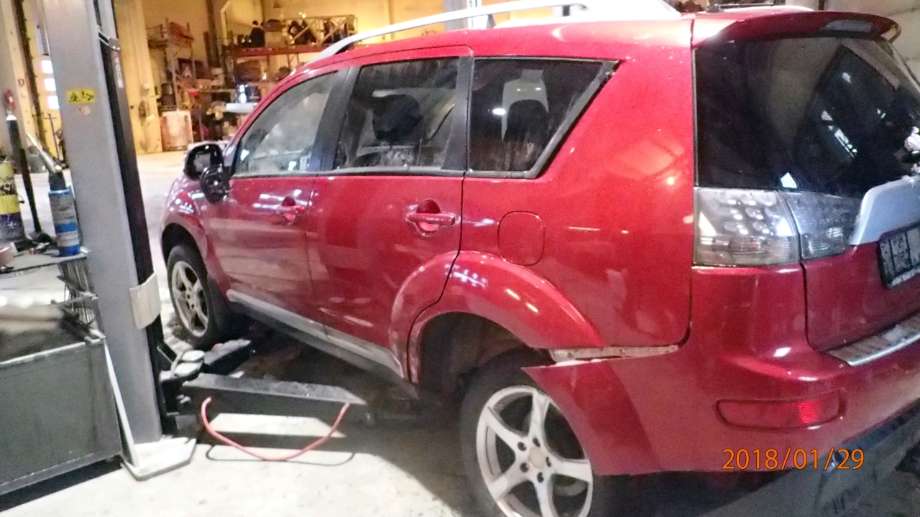 Mitsubishi Outlander 2007-2010 (Type II, Fase 1) , Motorkode: BSY, Girkassekode: 