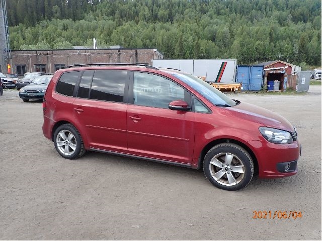 VW Touran 2010-2015 (Type I, Fase 3) , Motorkode: CFHC, Girkassekode: MLX