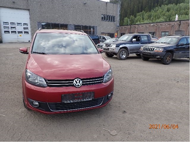 VW Touran 2010-2015 (Type I, Fase 3) , Motorkode: CFHC, Girkassekode: MLX