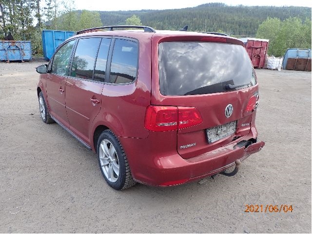 VW Touran 2010-2015 (Type I, Fase 3) , Motorkode: CFHC, Girkassekode: MLX