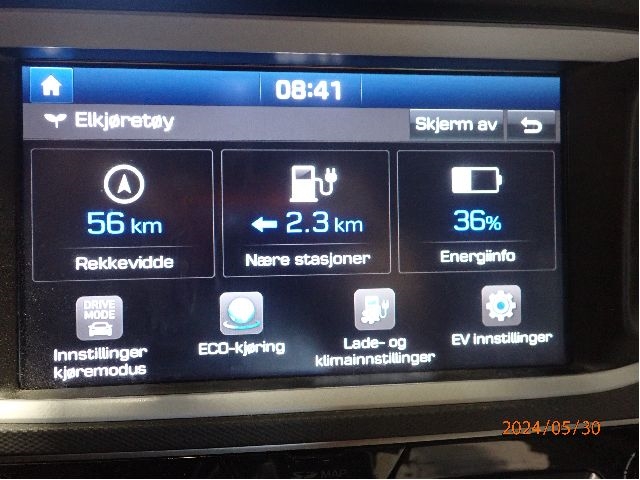 Hyundai Ioniq Electric 2016-2019 (Fase 1) delebil , Motorkode: em09h1l512aj, Girkassekode: aeevhu1na053