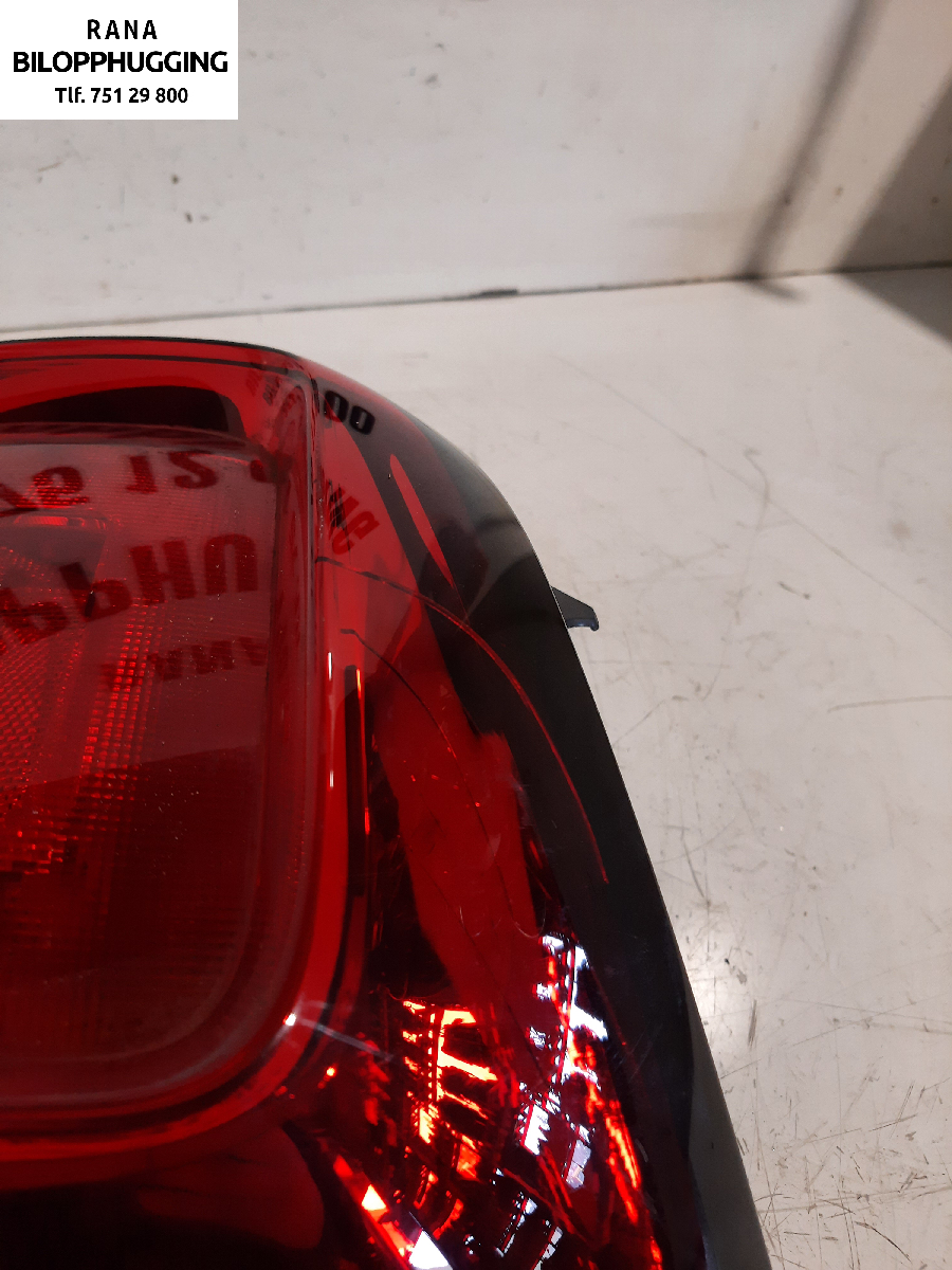 Baklykt høyre til Citroën C1 2014-->> (Type II)  (C1  II  1,0 VTI  68|)