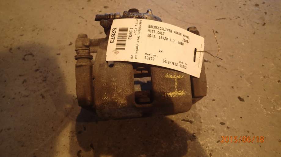Bremsecaliper høyre foran til Mitsubishi Colt, 2009-2013 (Type VII, Fase 2)  (1,3 COLT VI  (Z3_A_Z2_A)|)