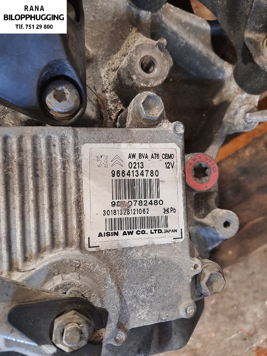 Girkasse automat til Toyota Proace 2013-2016 (Type I)  (2,0 D-4D  RH20|)