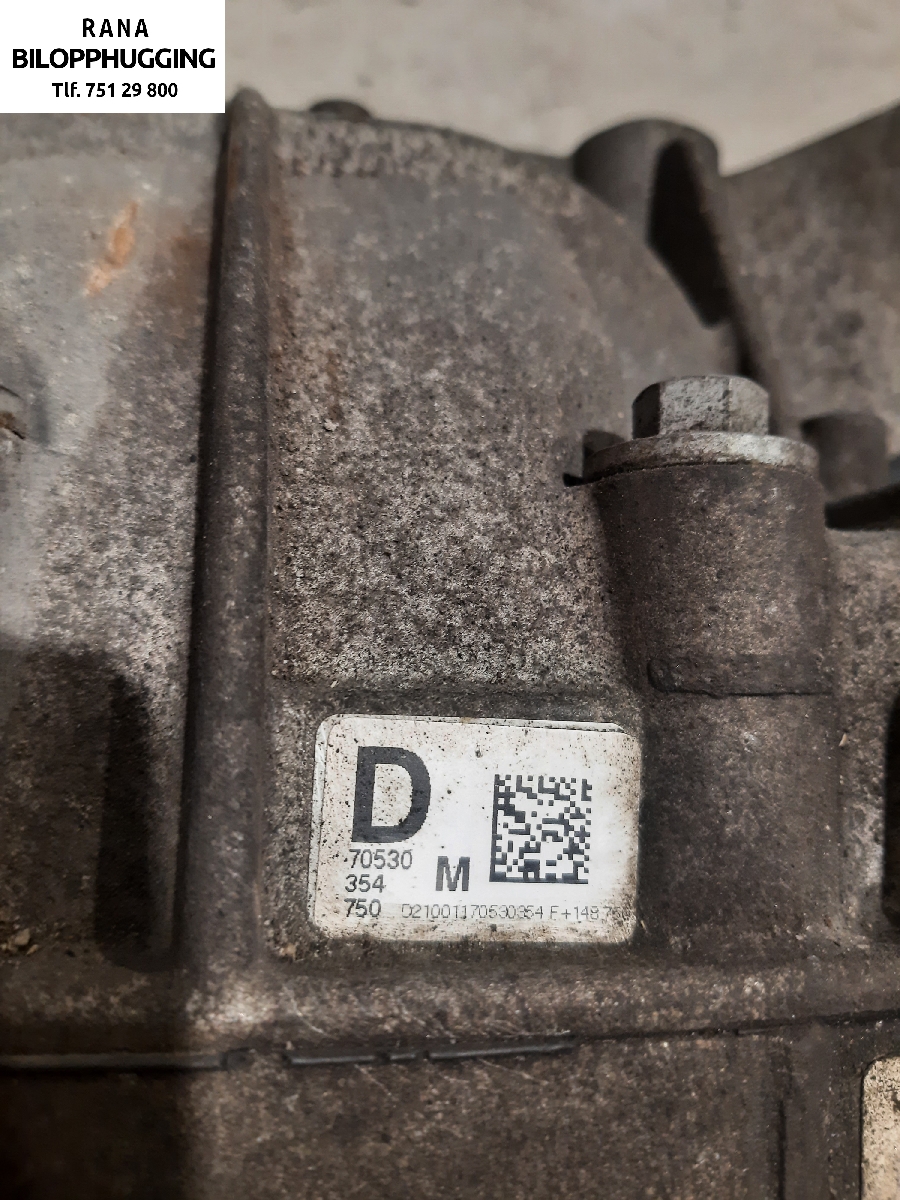 Kardang klokke bak til VW Touareg 2007-2010 (Type I, Fase 2)  (2,5  R5 TDI   BPE|0AB525016N|)