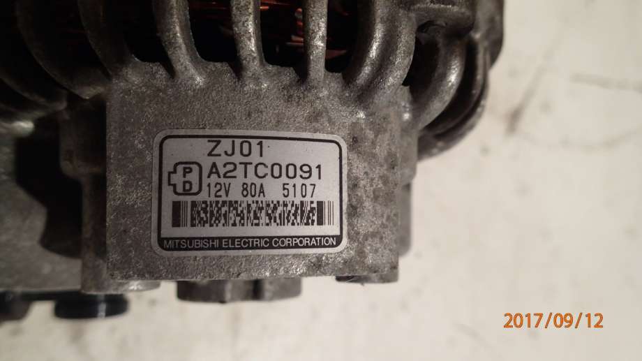 Dynamo til Mazda 3 2003-2005 (Type I, Fase 1)  (1,6||NBG 2493|A2TC0091)