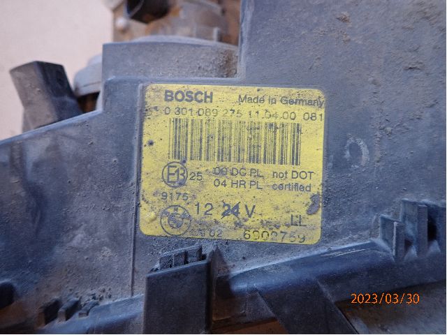 Frontlykt venstre xenon til BMW 3-Serie 1998-2005 (E46) (E46) (63126902759||0301089275)