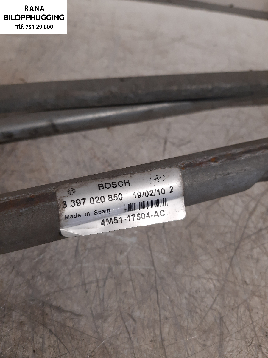 Viskeroverføring til Ford Focus 2008-2010 (Type II, Fase 2)  (1,6  TDCi     GPDA|1704580|4M5117K484AD|4M5117504AC)