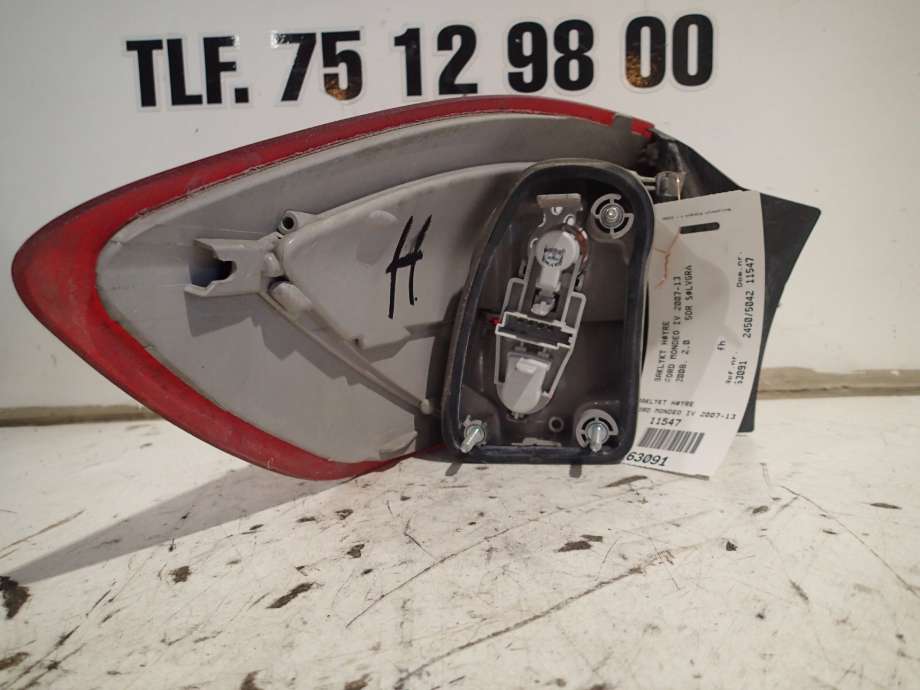 Baklykt høyre til Ford Mondeo 2007-2010 (Type IV, Fase 1) (2,0 TDCI QXBA|)