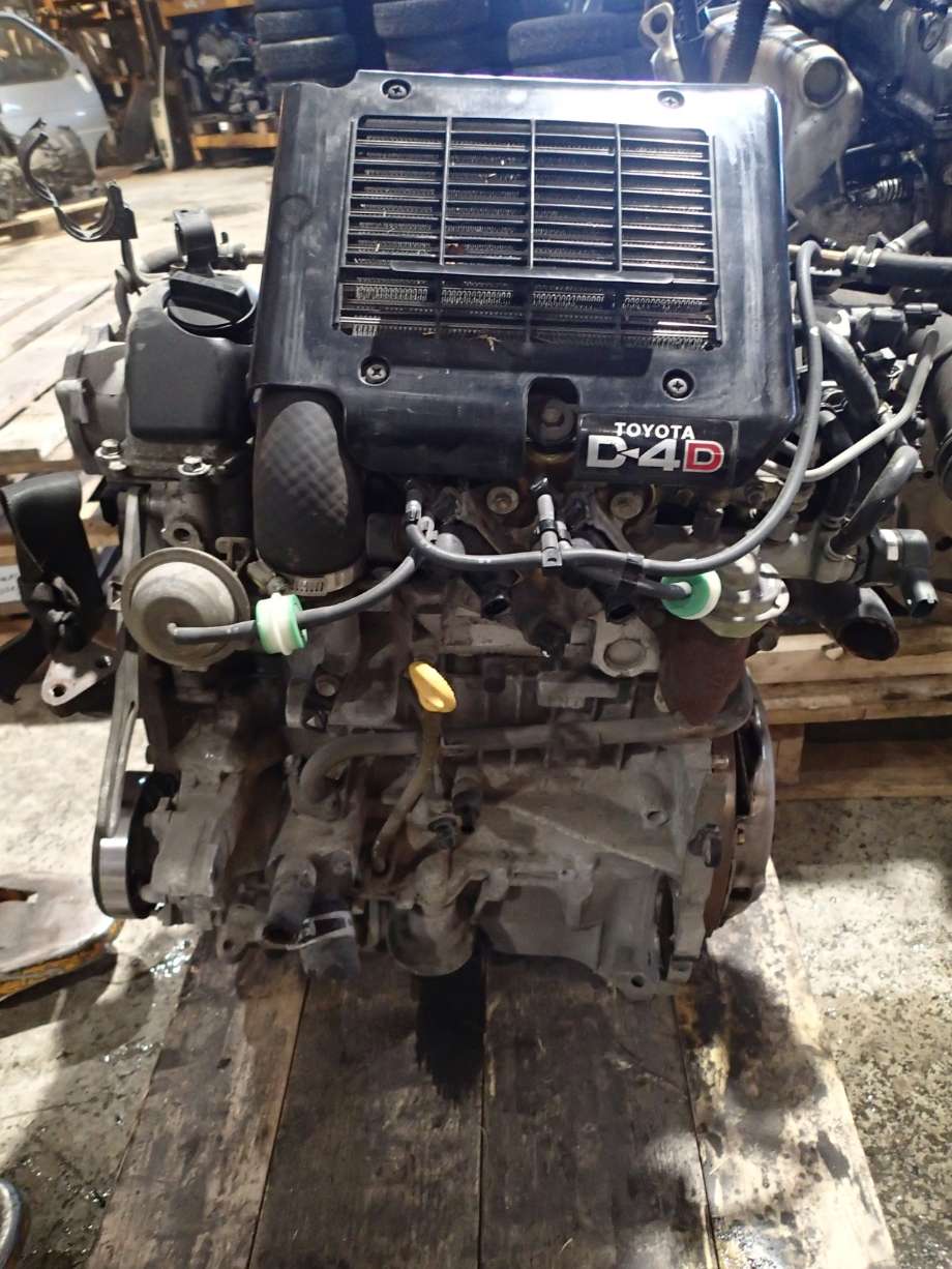 Motor diesel til Toyota Yaris 2003-2005 (Type I, Fase 2)  (YARIS 1,4 D-4D|)