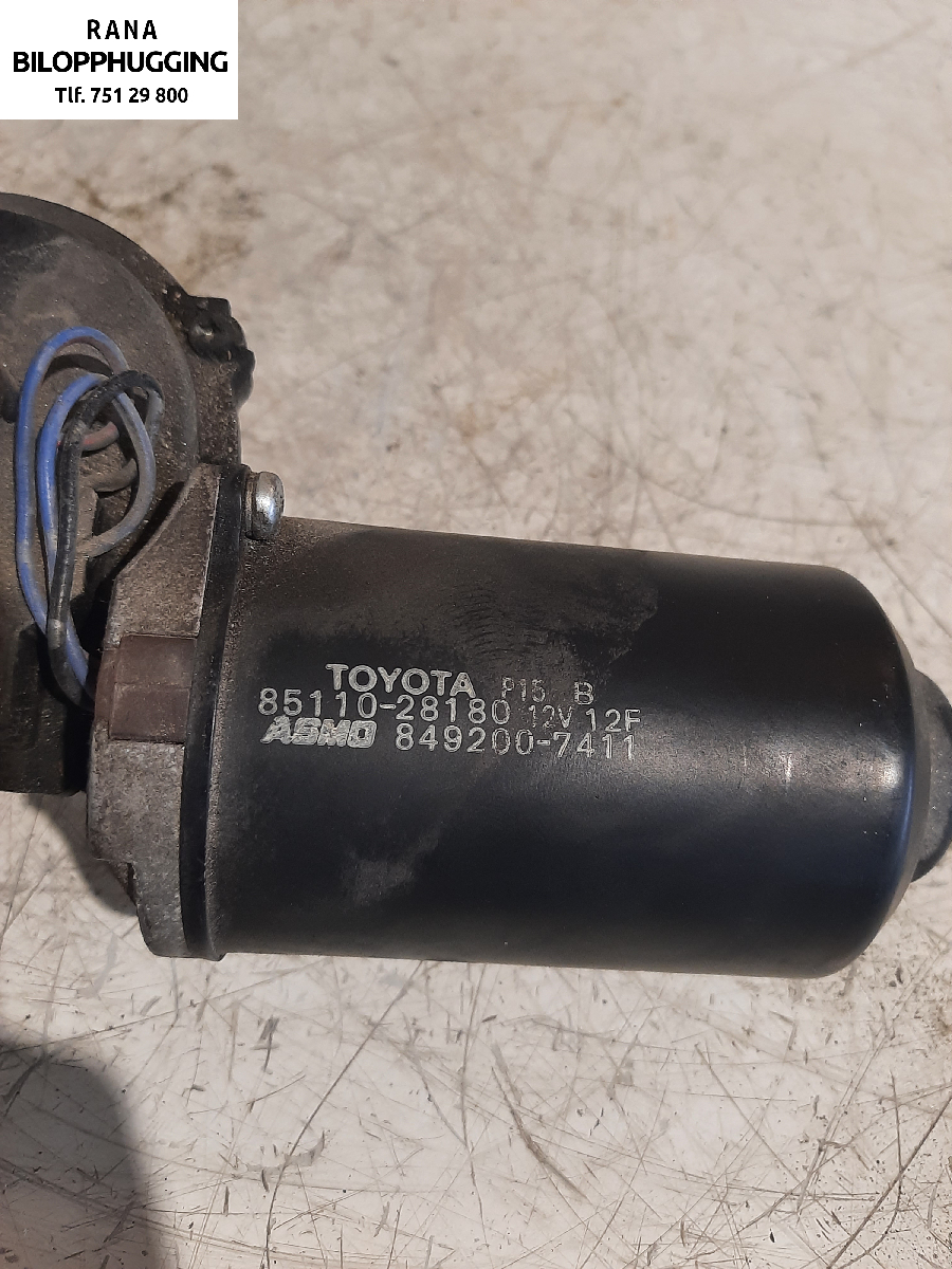 Viskermotor frontrute til Toyota Previa 2000-2007  (2,0 Diesel  D-4D   1CD-FTV||85110-28180)