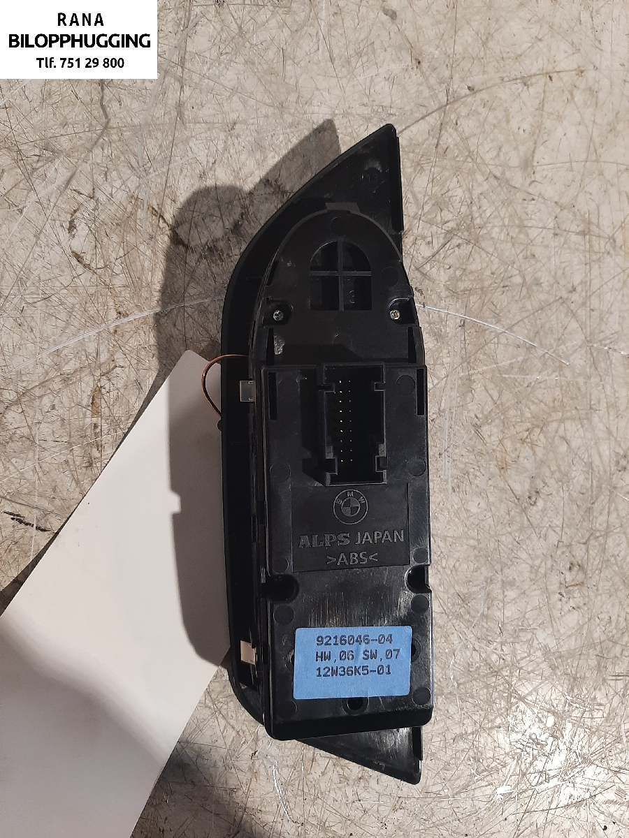 Bryter ruteheis til BMW X1 2009-2015 (E84) (E84) (X DRIVE 18 D||9216046-04)