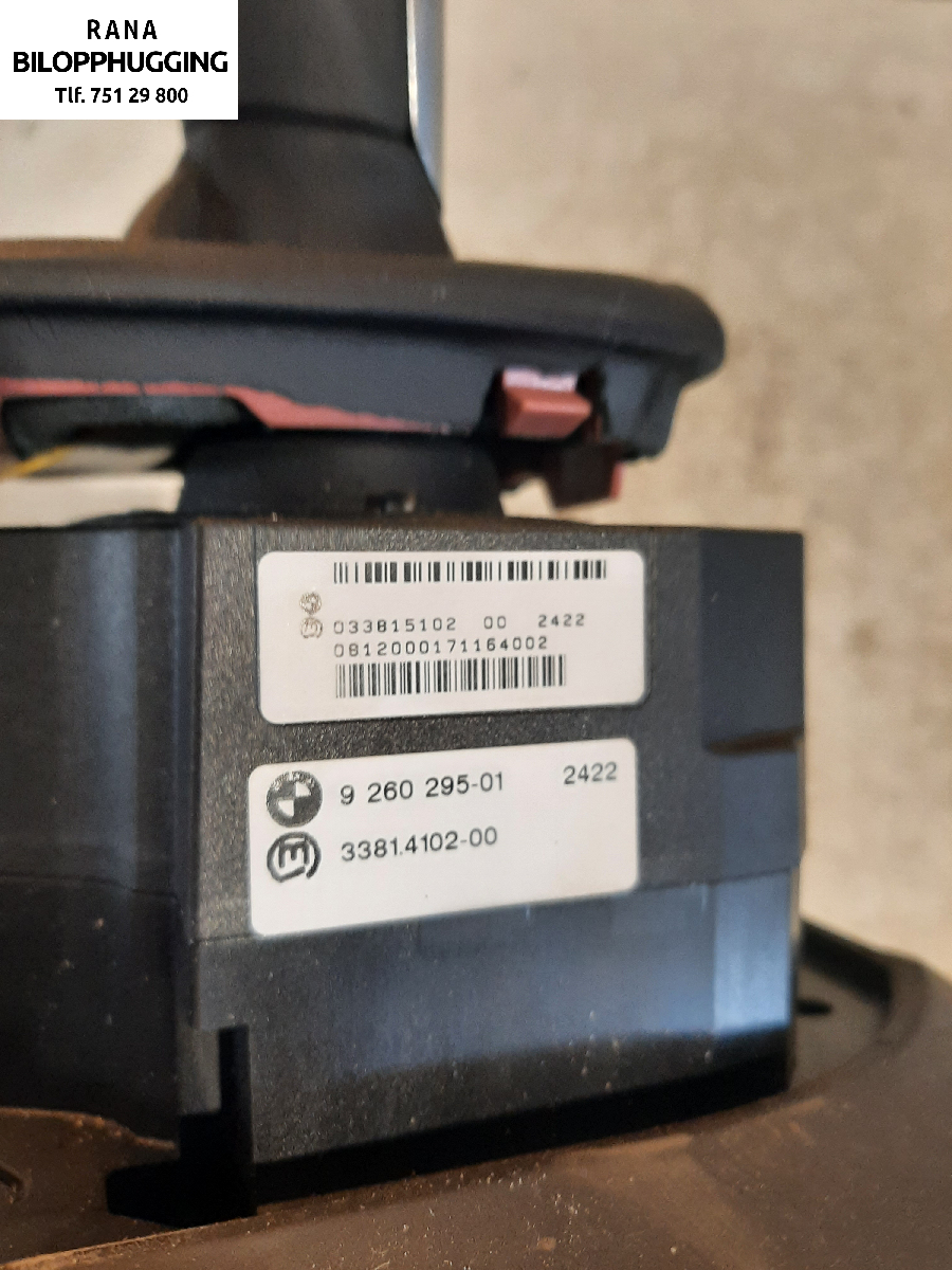 Girstang/girvelger automat til BMW X1 2009-2015 (E84) (E84) (X DRIVE 18 D||9 260 295-01)
