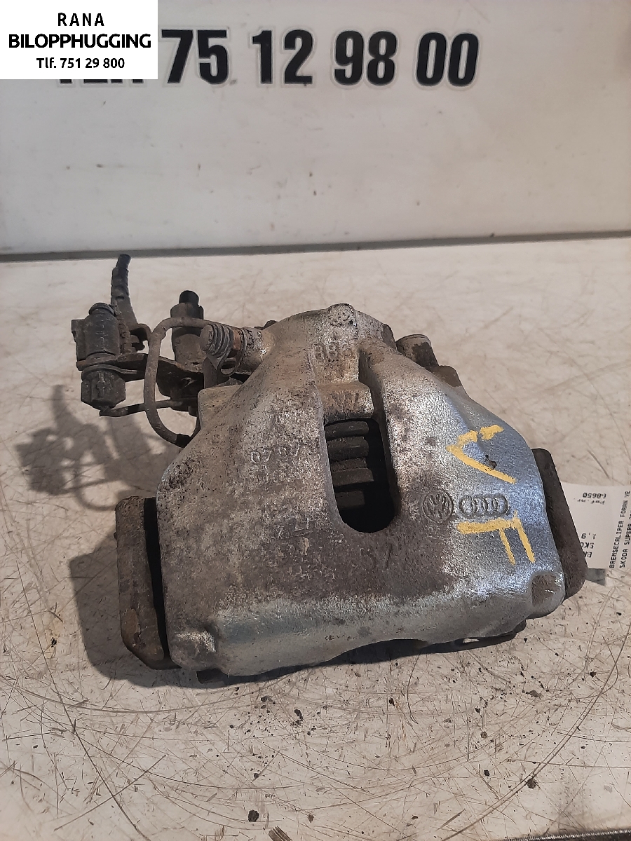 Bremsecaliper venstre foran til Škoda Superb 2002-2008 (Type I) (1,9 TDI AVF|)