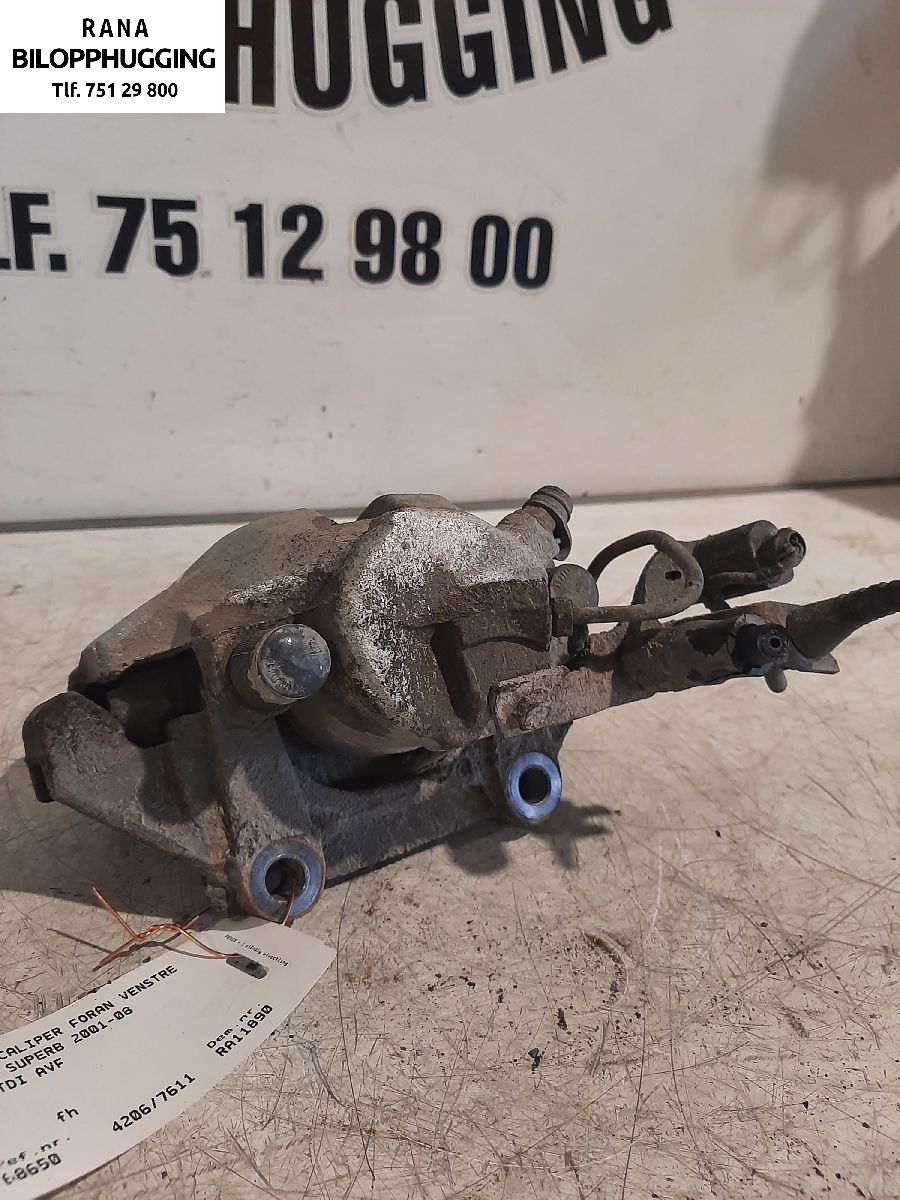 Bremsecaliper venstre foran til Škoda Superb 2002-2008 (Type I) (1,9 TDI AVF|)