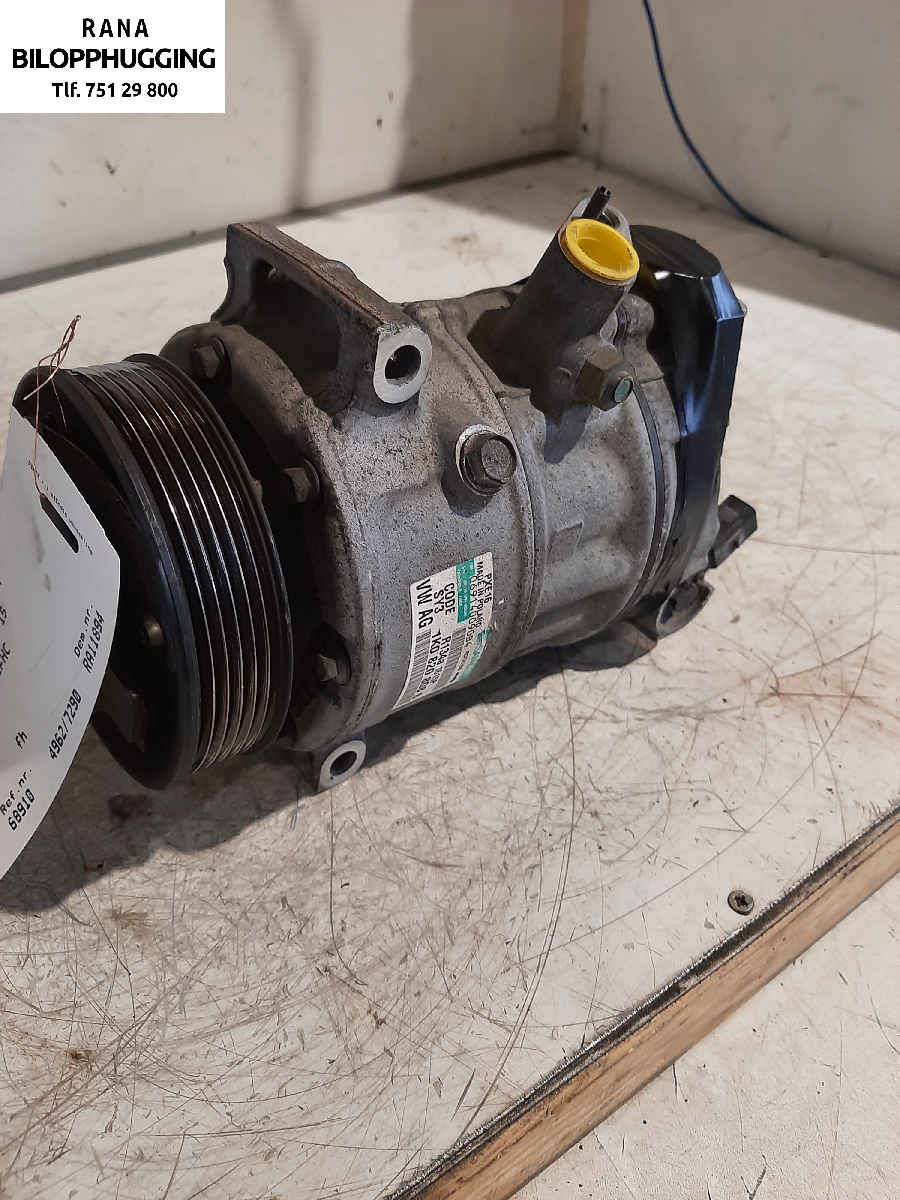 Aircondition kompressor til VW Touran 2010-2015 (Type I, Fase 3)  (2,0 TDI   CFHC||DCP 32045|1K0 820 808 B)