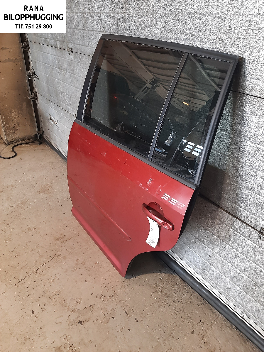 Dør venstre bak til VW Touran 2010-2015 (Type I, Fase 3)  (2,0 TDI   CFHC|1T0833055S|)