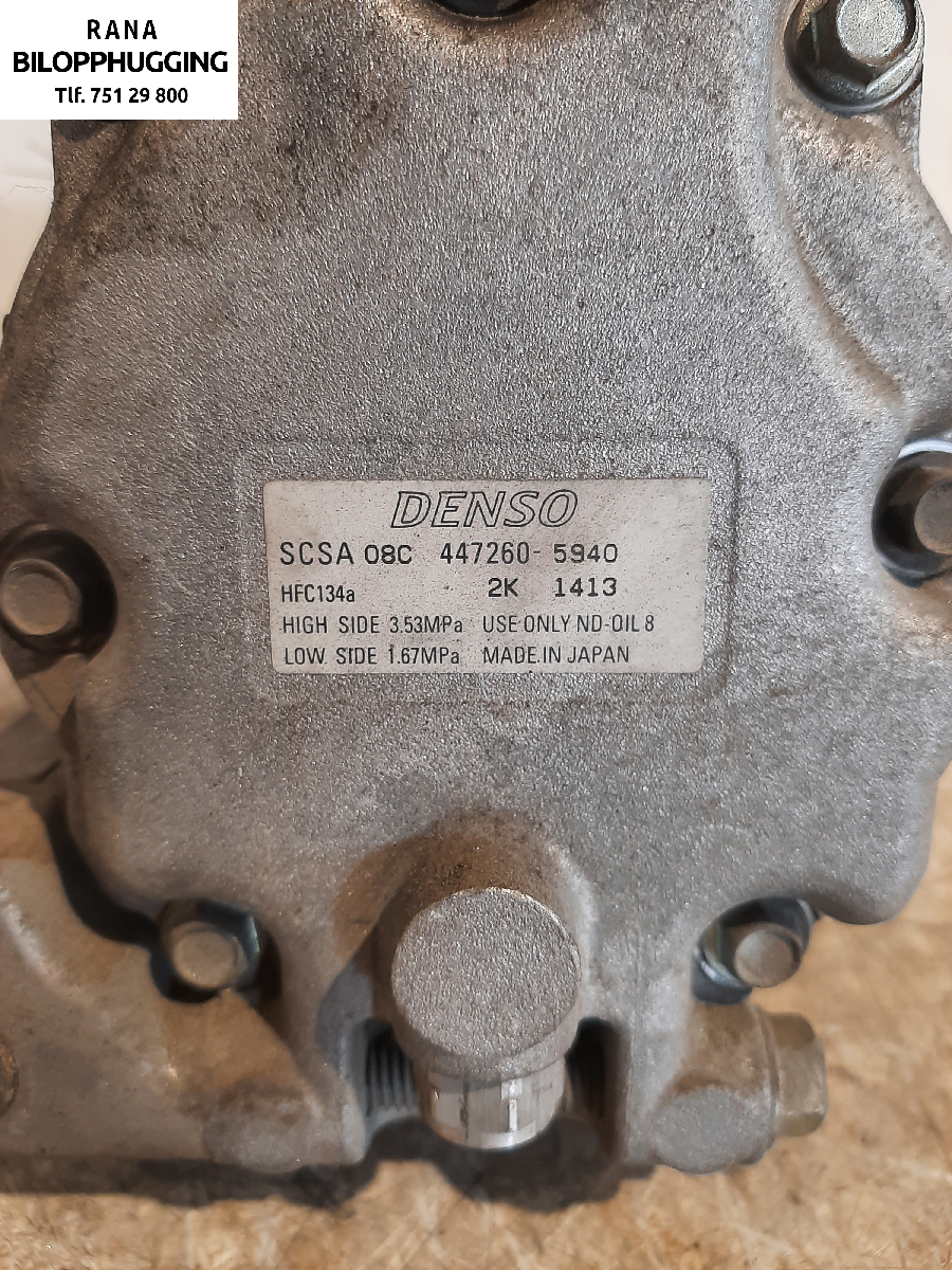 Aircondition kompressor til Subaru Legacy 2007-2009 (Type IV, Fase 2) (2,0 D||08C 447260 5940)