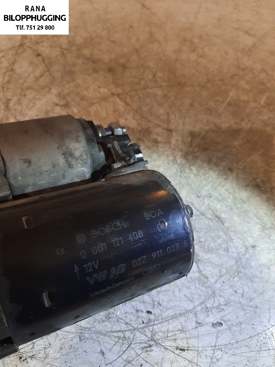 Starter til VW Jetta 2005-2010 (2,0 FSI bensin|02Z911023E|NBS 1736|0001121408)