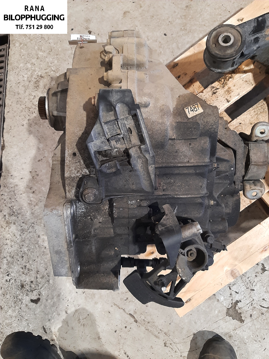 Girkasse manuell 6-trinn til VW Transporter / Caravelle 2009-2015 (Fase 2) (T5) (T5) (2,0 TDI 4 motion|0A5300012A|KQK)