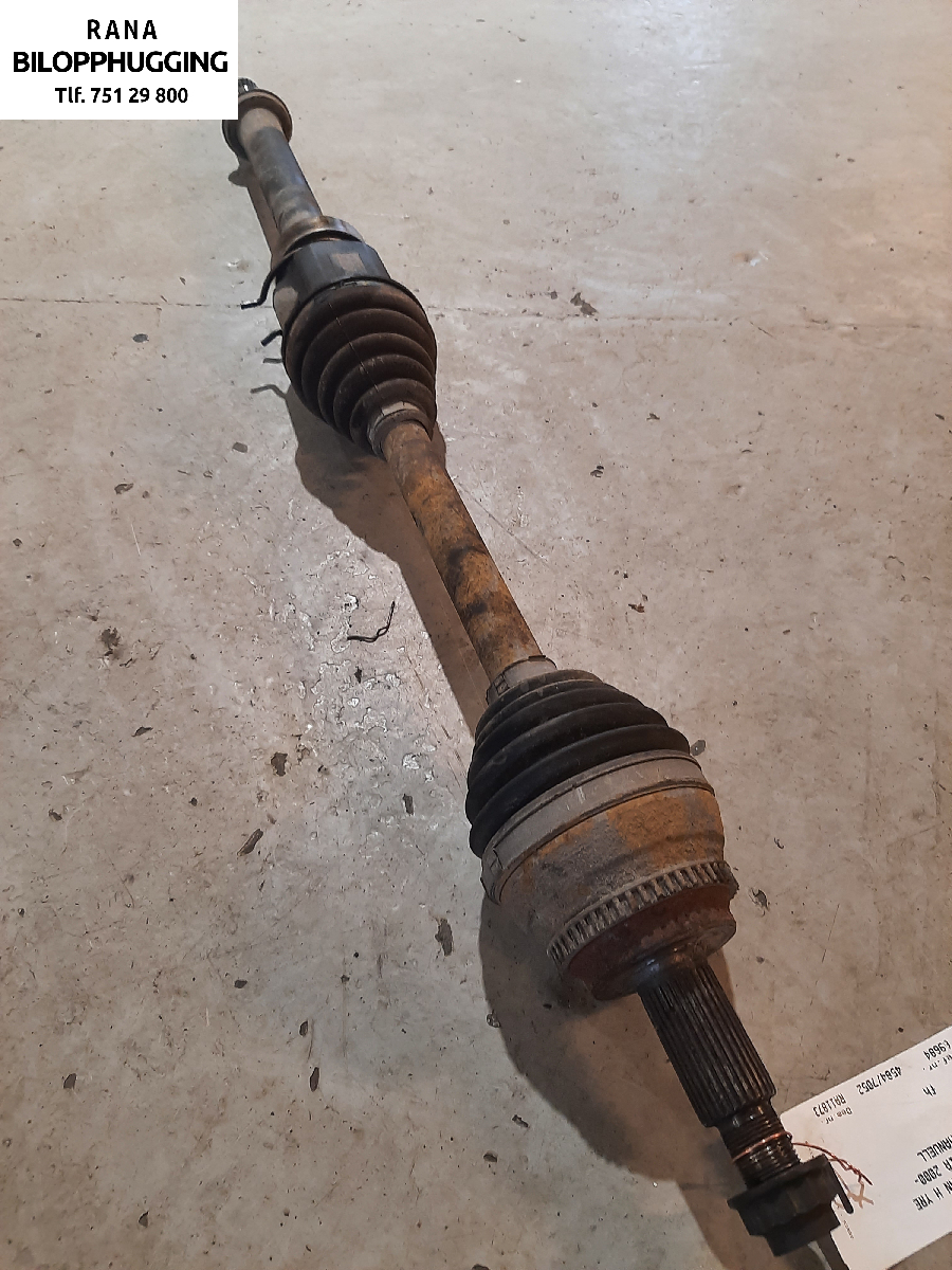 Drivaksel høyre foran til Toyota Previa, 2000-2007 (2,0 Diesel D-4D 1CD-FTV|4341028100)