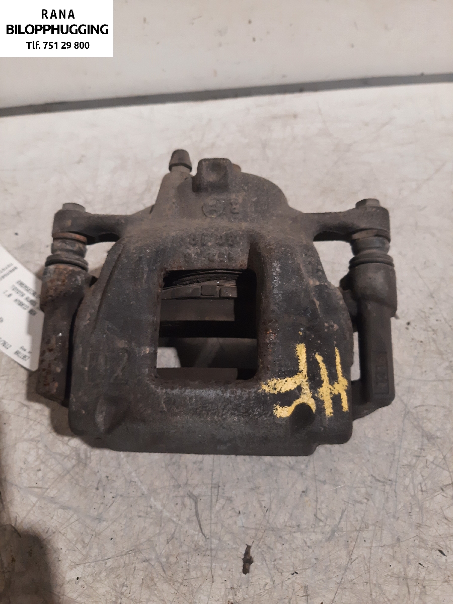 Bremsecaliper høyre foran til Toyota Auris, 2015-2019 (Type II, Fase 2)  (hybrid bensin/elektro|)