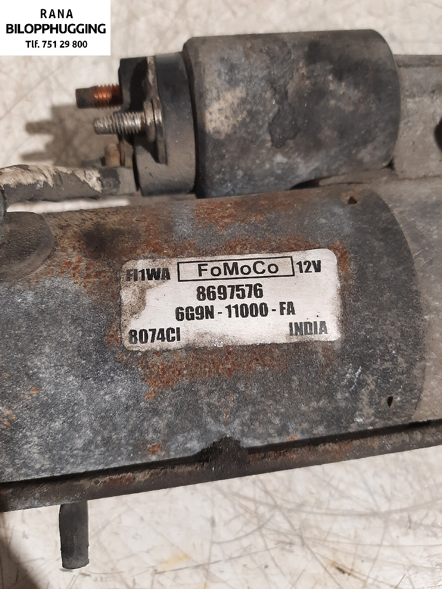 Starter diesel til Volvo V70 2007-2013 (Type III, Fase 1)  (2,0D  D4204T||NBS 1717|8697576)
