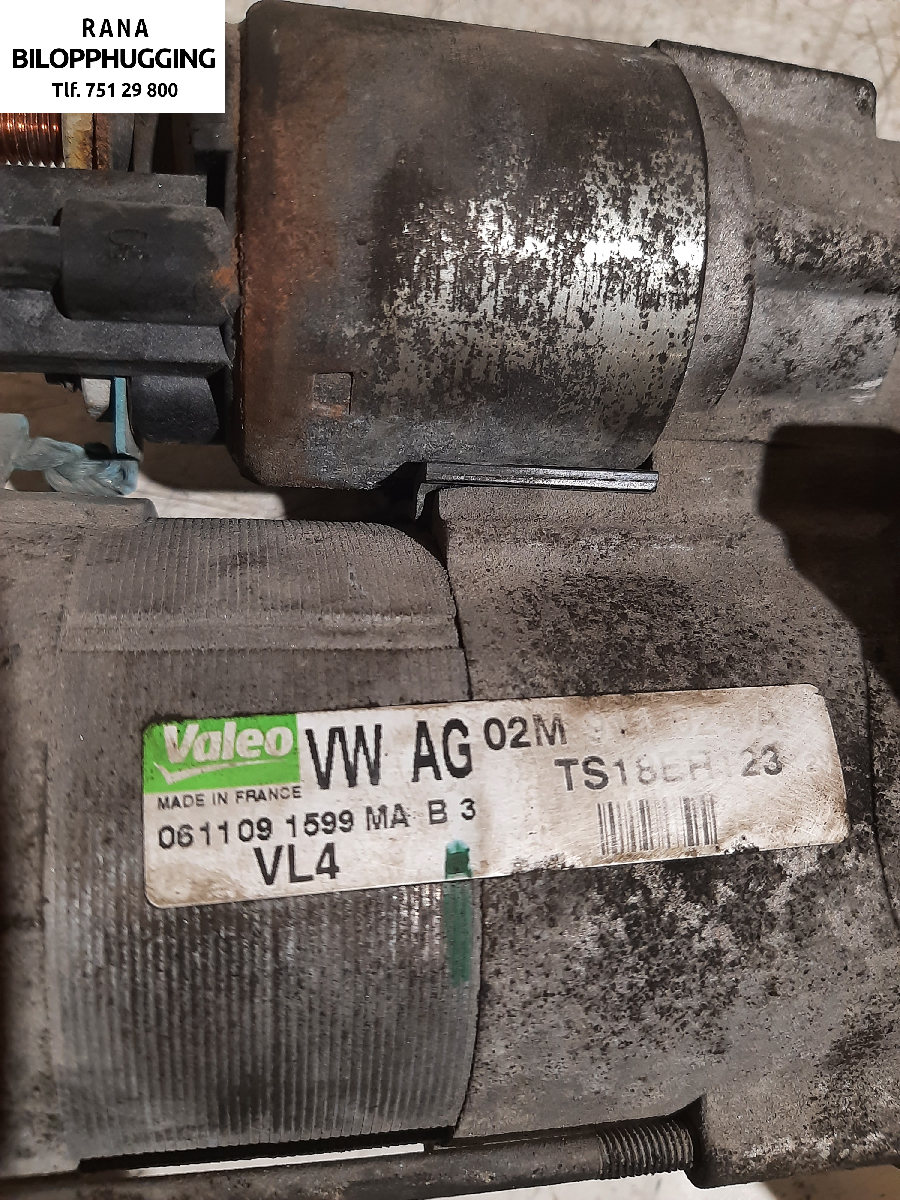 Starter diesel til Škoda Octavia 2009-2013 (Type II, Fase 2)  (1,6 tdi  4x4||NBS 2752|TS18ER23)