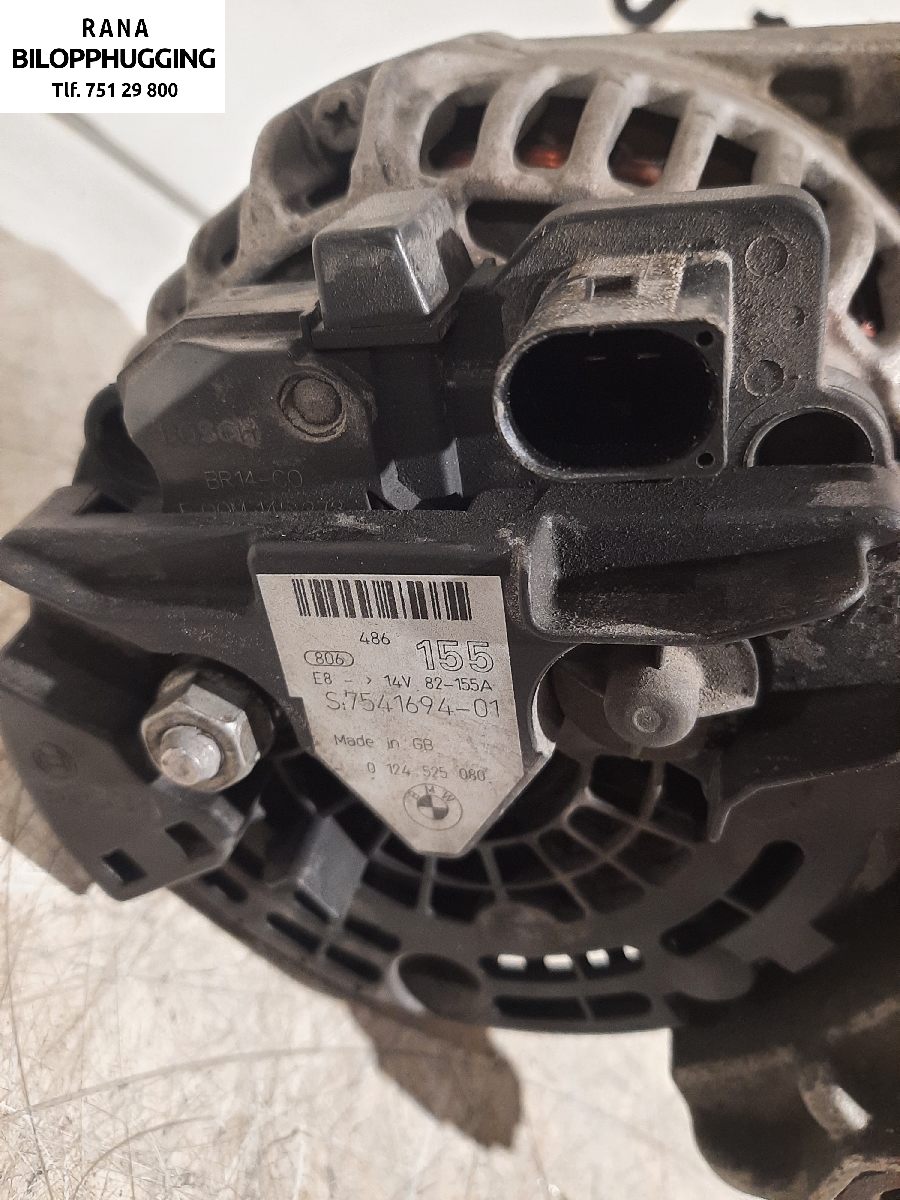 Dynamo til BMW 5-Serie 2003-2010 (E60/E61) (E60/E61) (520i M54 B22||NBG 3979|0124525080)