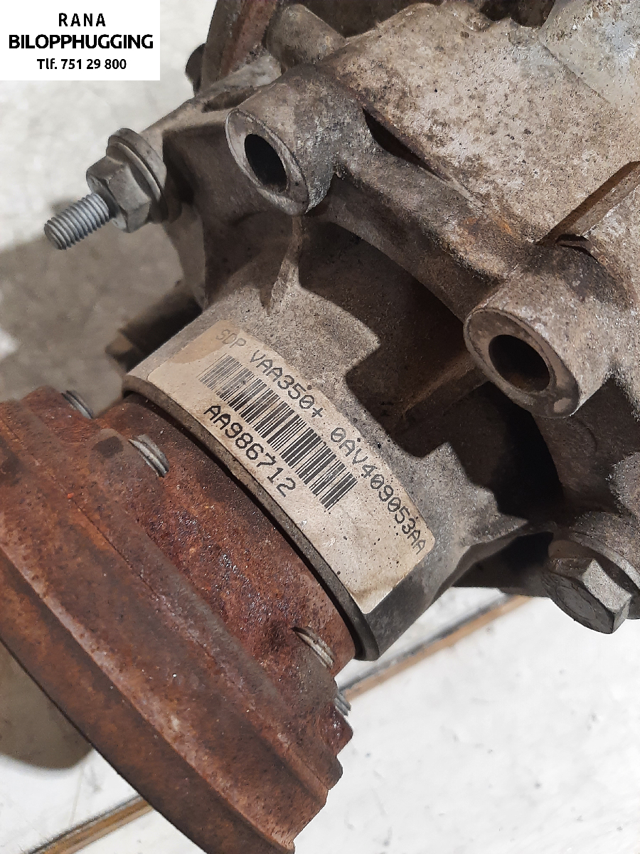 Girkasse 4WD fordelingskasse til VW Passat 2011-2015 (B7) (B7) (vw passat  2,0 DIESEL  4MOTION|0AV409053AG|)