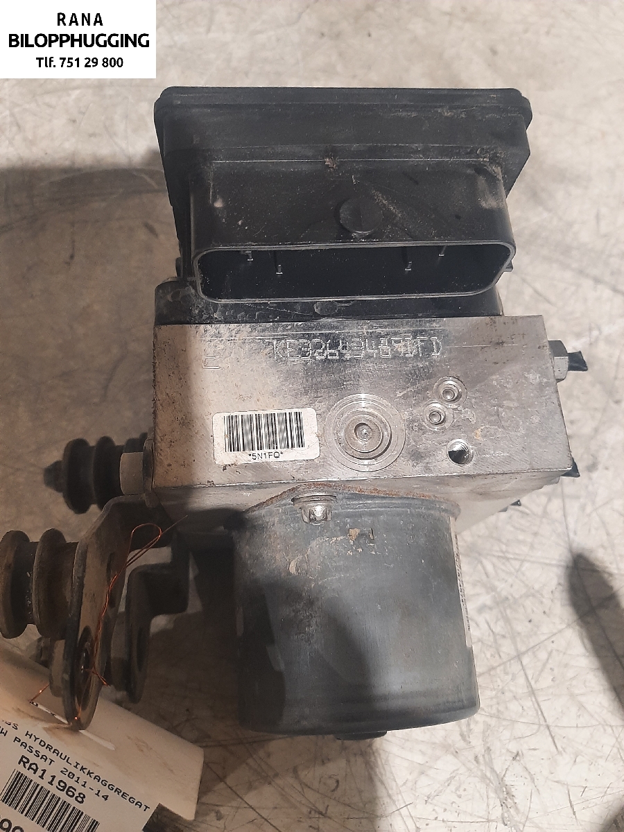 ABS sentral til VW Passat 2011-2015 (B7) (B7) (vw passat 2,0 DIESEL 4MOTION|3AA614109AL||3AA 614 109 AL)
