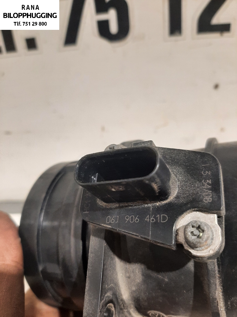 Luftmengde/luftmassemåler til Audi A4 2007-2014 (Type IV) (B8) (B8) (1.8 TFSI|06J906461D|)