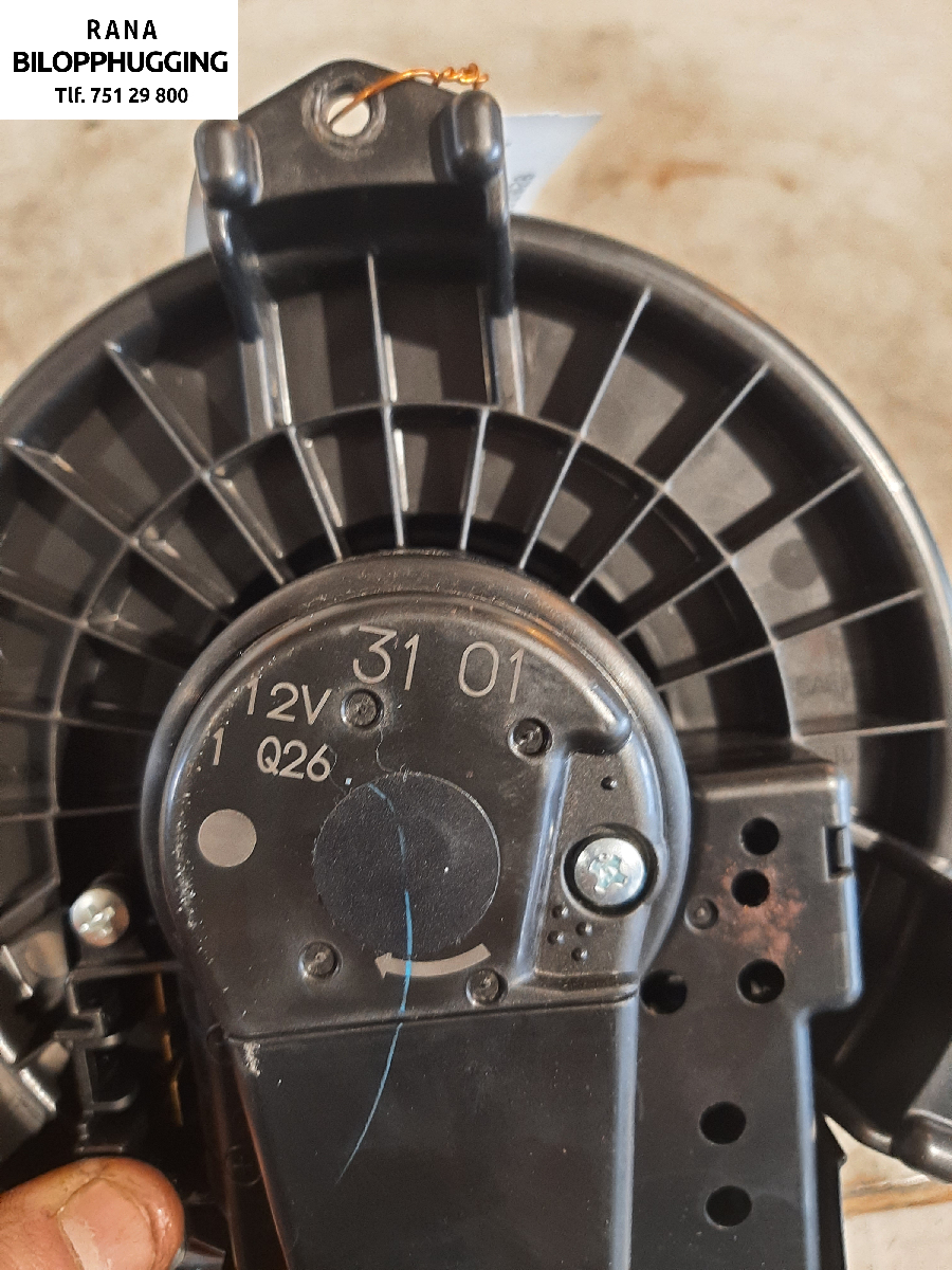 Varmeapparat motor til Toyota Yaris 2012-2014 (Type III, Fase 1)  (1,5 Hybrid  bensin/elektro|)