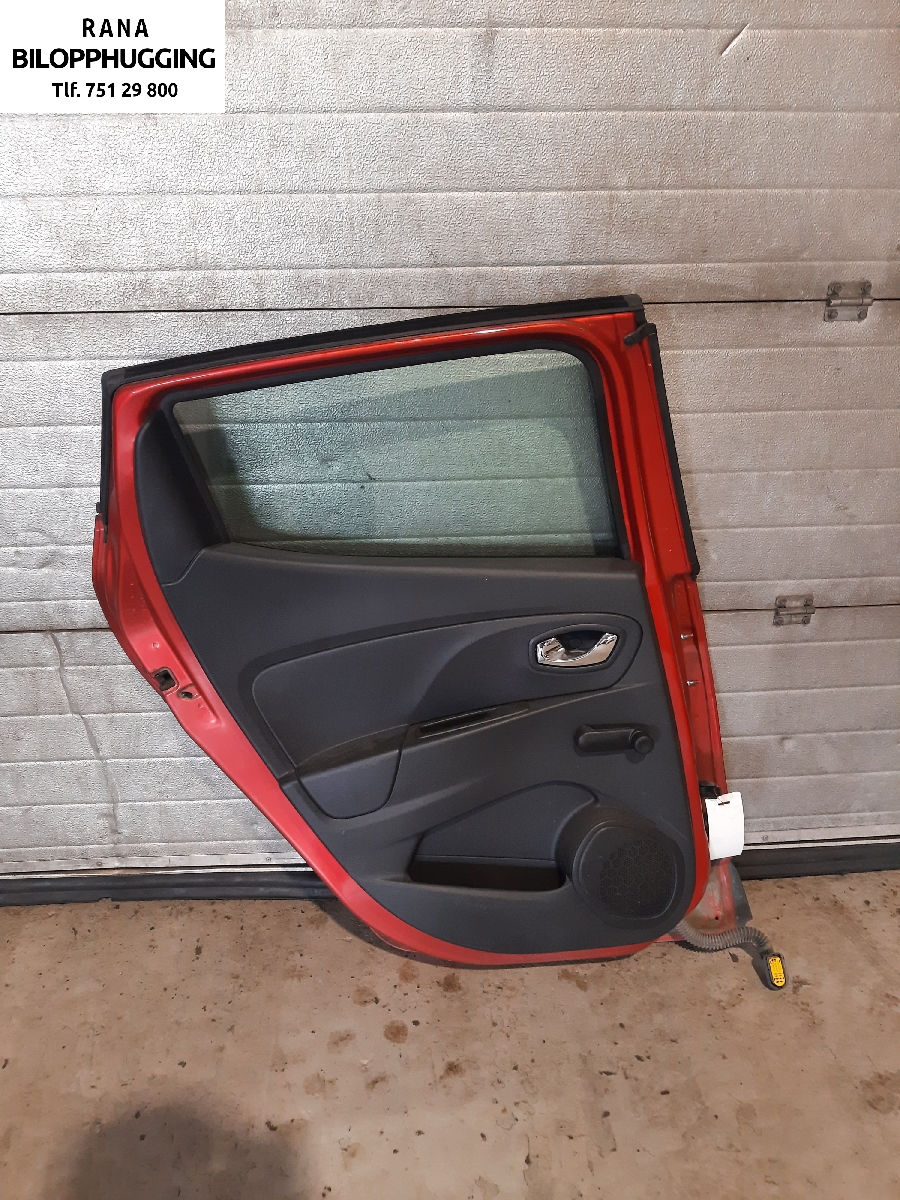 Dør venstre bak til Renault Clio 2012-2016 (Type IV, Fase 1)  (0,9  TCe 90|821016892R|)