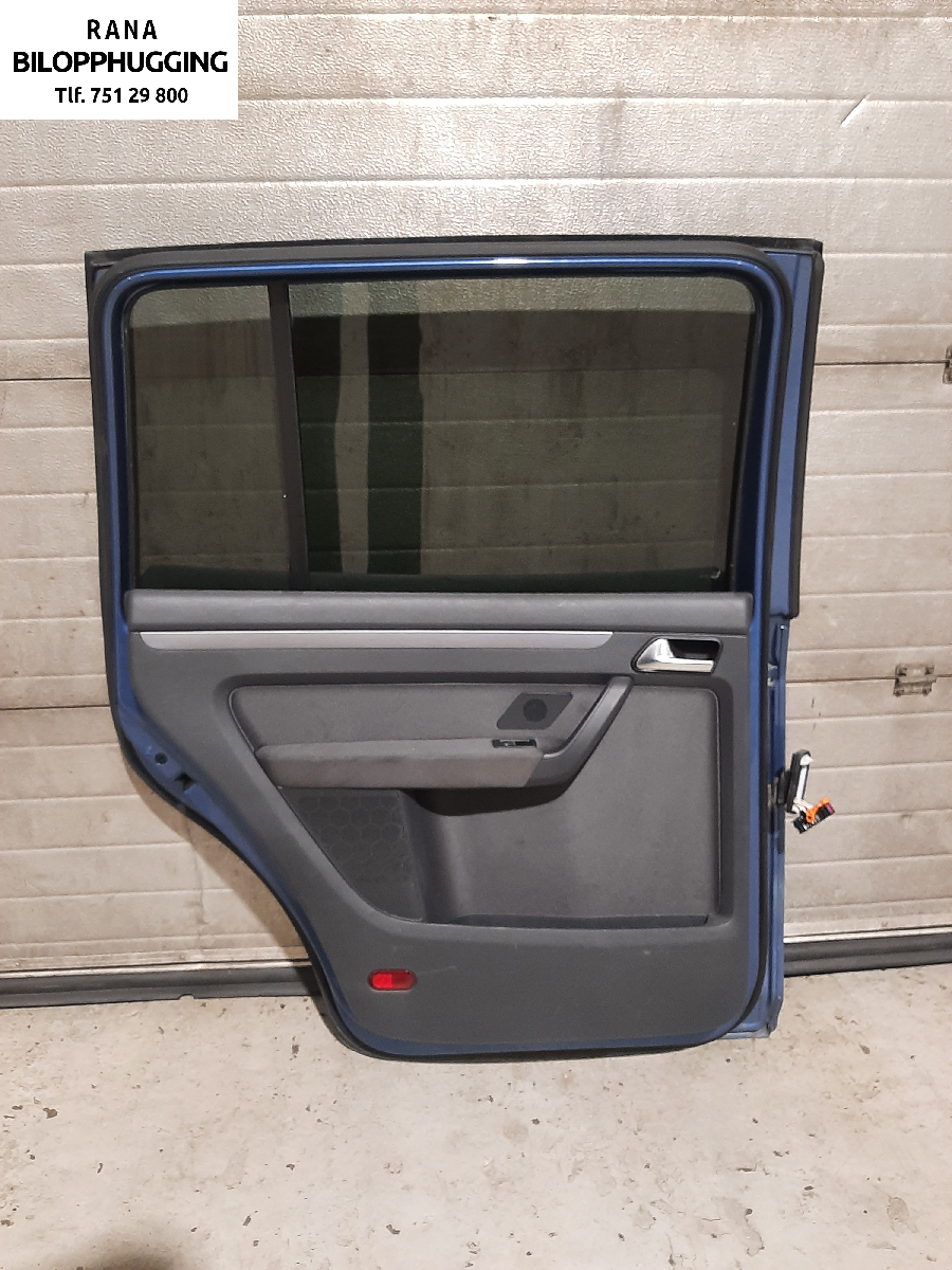 Dør venstre bak til VW Touran 2010-2015 (Type I, Fase 3)  (VOLKSWAGEN|1T0833055S|)