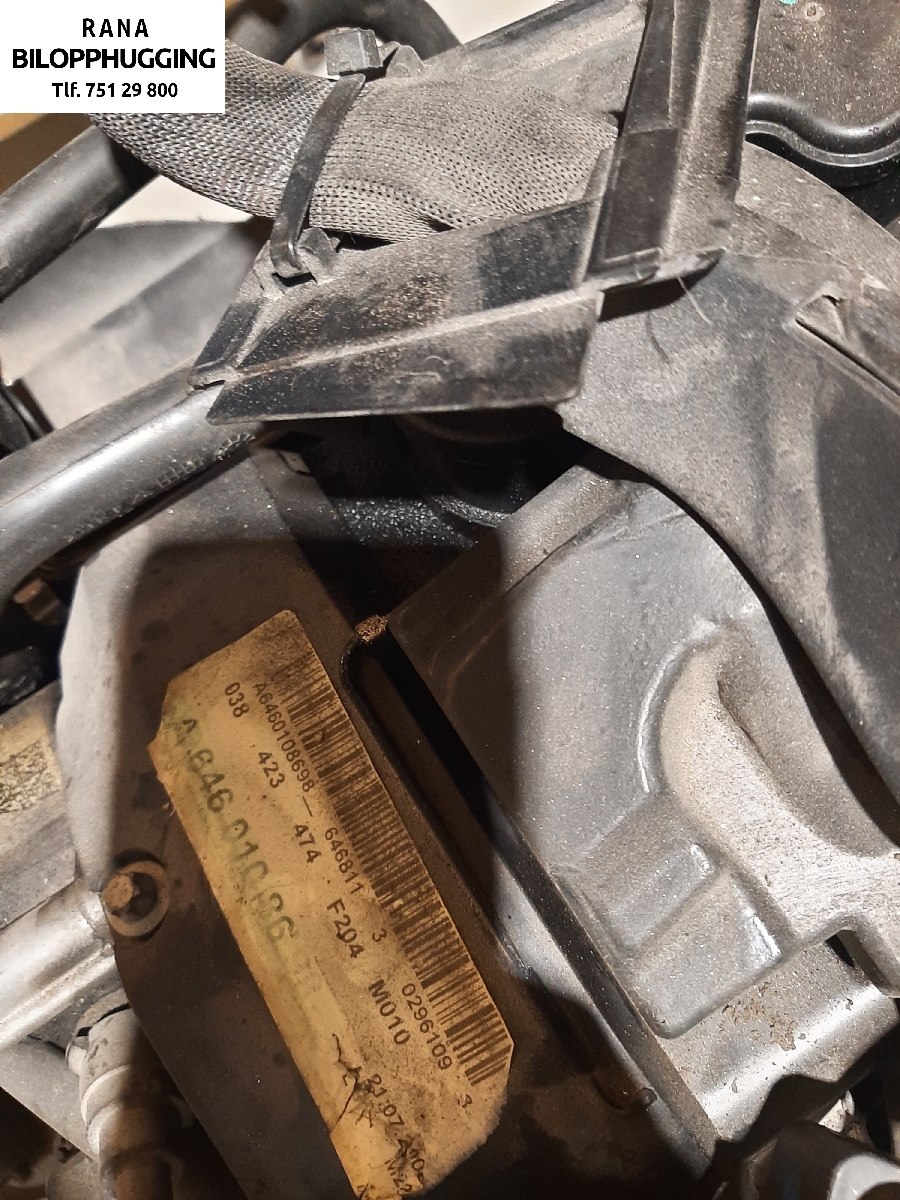 Motor diesel til Mercedes C-Klasse 2007-2011 (Fase 1) (W204) (W204) (MERCEDES|A6460108698||A646010869B)