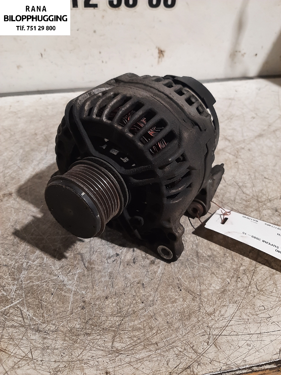 Dynamo til Škoda Superb 2008-2015 (Type II) (1,6 TDI CAYC||NBG 3431|F00M144197)