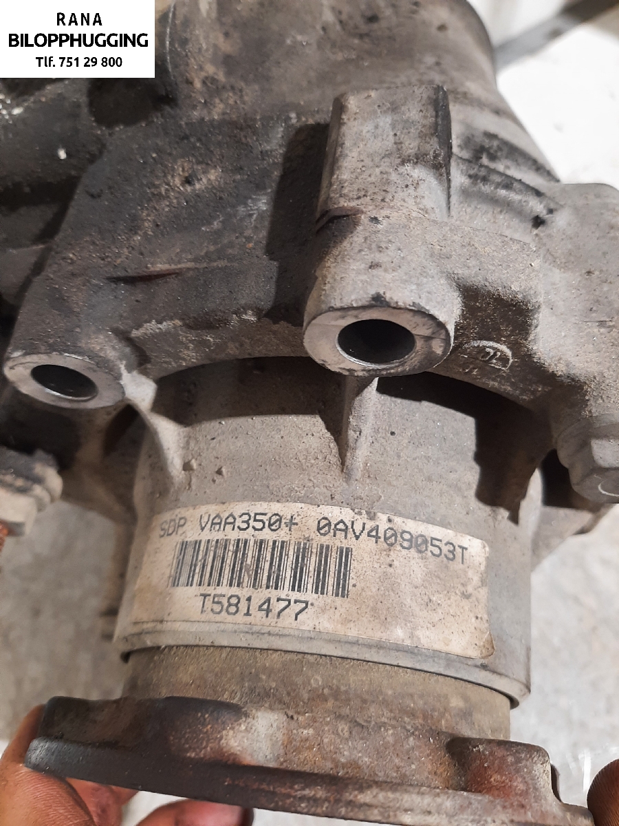 Girkasse 4WD fordelingskasse til Škoda Yeti 2009-2013 (Fase 1) (SKODA|0AV409053T ( AF )|)