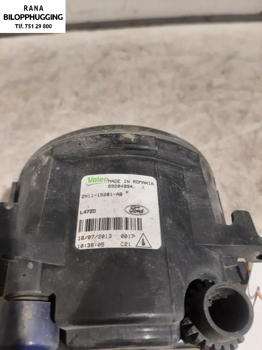 Tåkelykt høyre foran til Ford C-Max 2010-2015 (Type II, Fase 1)  (FORD||89204894)