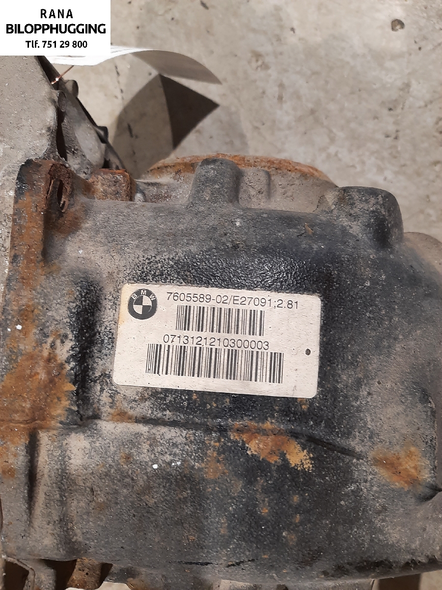 Kardang klokke bak til BMW 3-Serie 2012-2018 (F30/F31/F34) (F30/F31/F34) (BMW||2;81 UTV|7605589 02E27091)