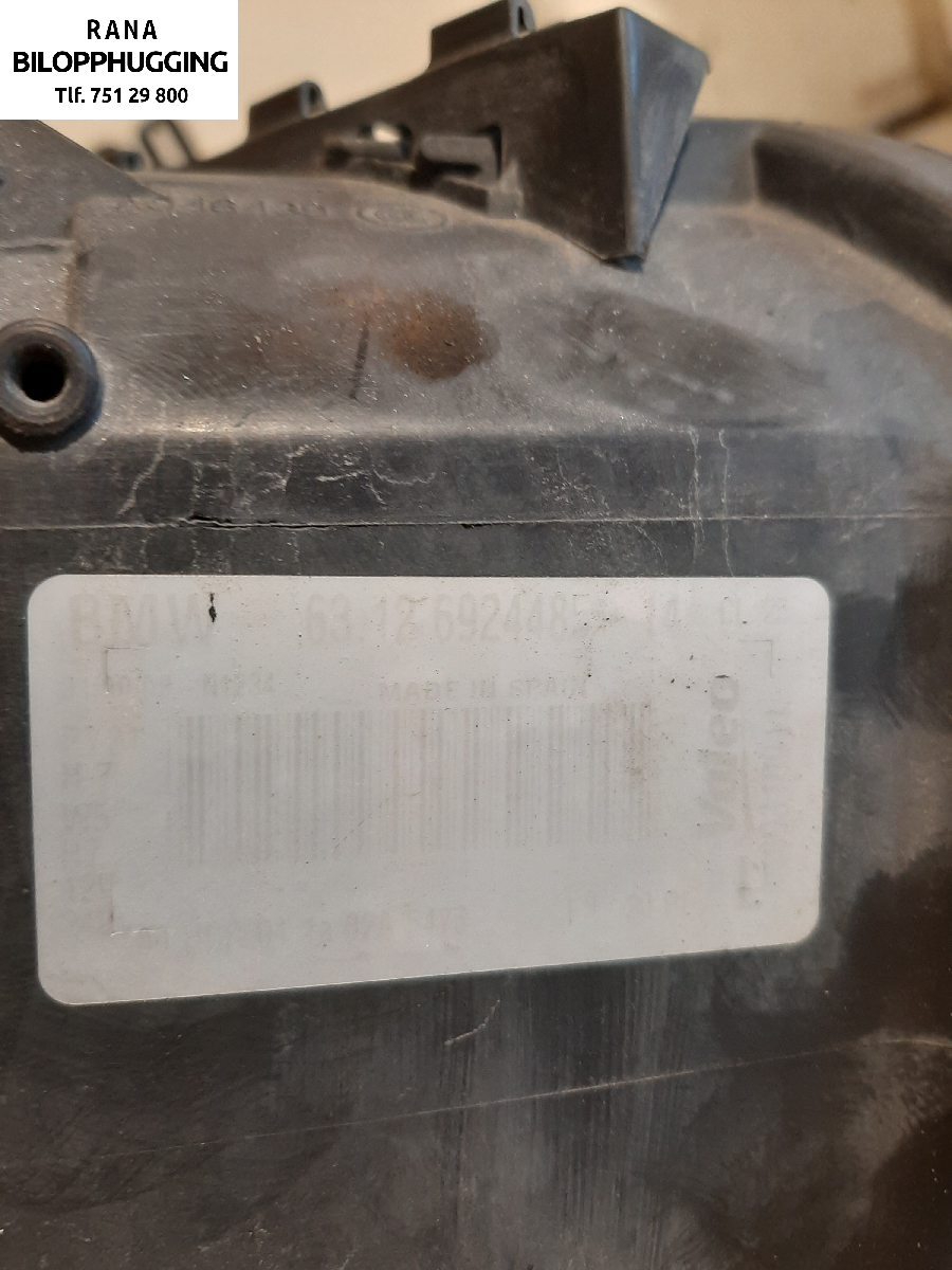 Frontlykt venstre halogen til BMW 1-Serie 2004-2011 (E81/E82/E87/E88) (E81/E82/E87/E88) (BMW|)