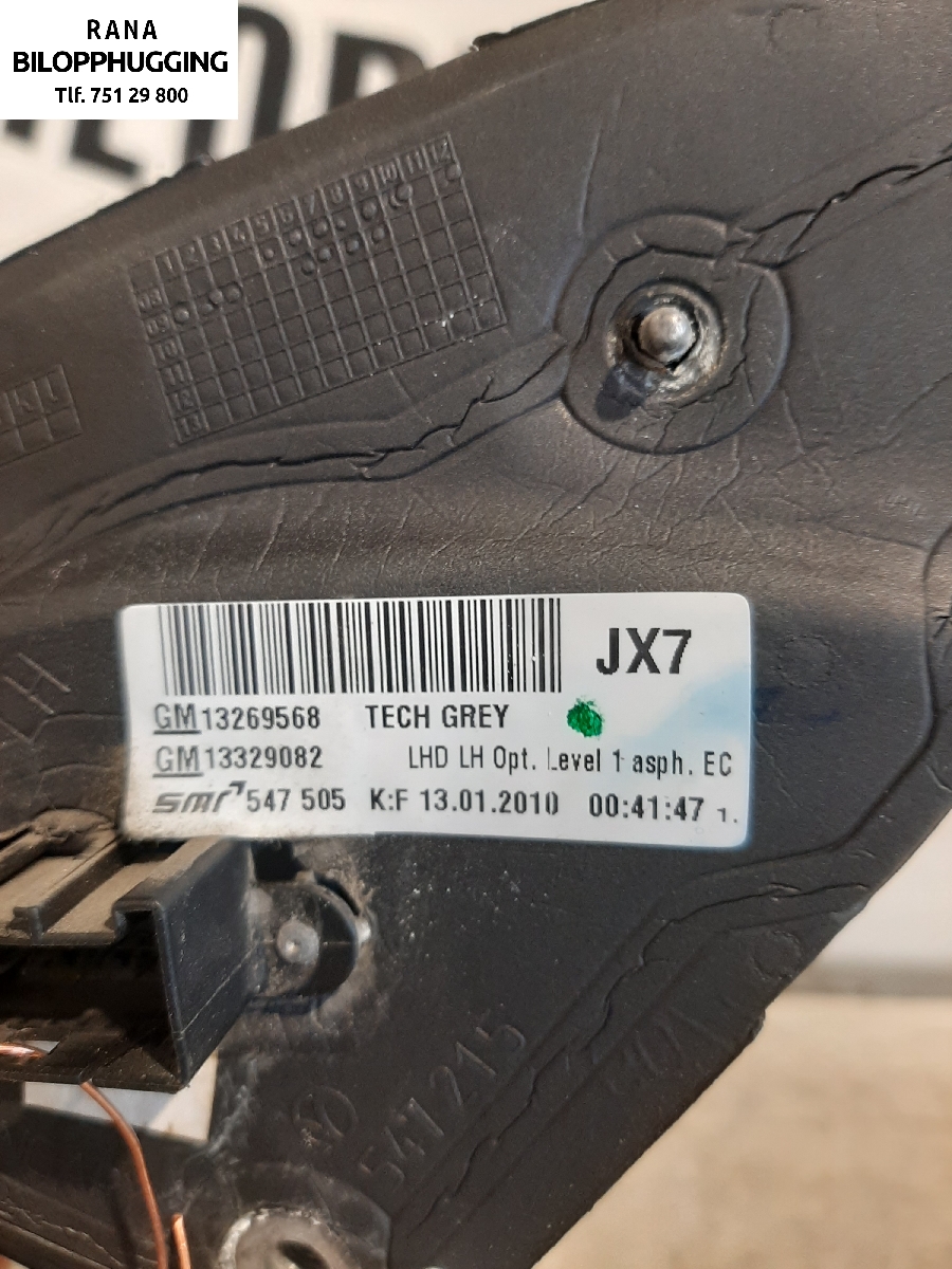 Speil venstre til Opel Insignia A 2009-2014  (OPEL||13269568)