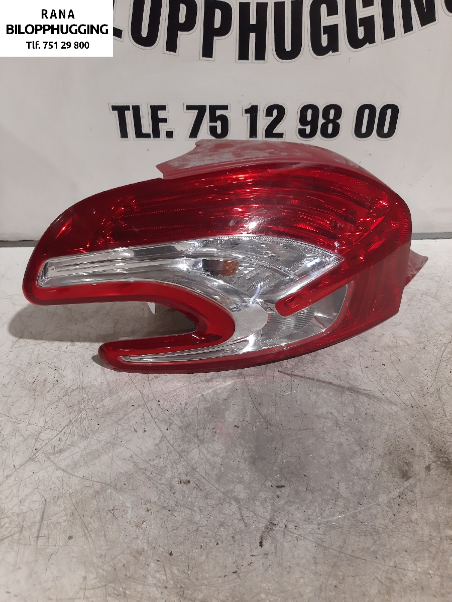 Baklykt venstre til Peugeot 208 2012-2019 (Type I)  (PEUGEOT|9672628280|)