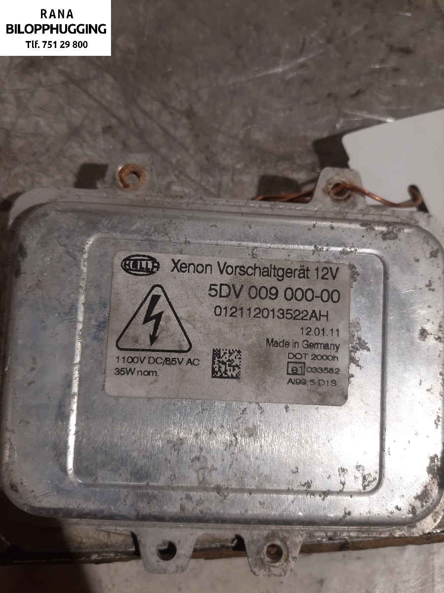 Styreenhet xenon/ballast til Toyota Yaris 2006-2009 (Type II, Fase 1)  (TOYOTA||5DV00900000)