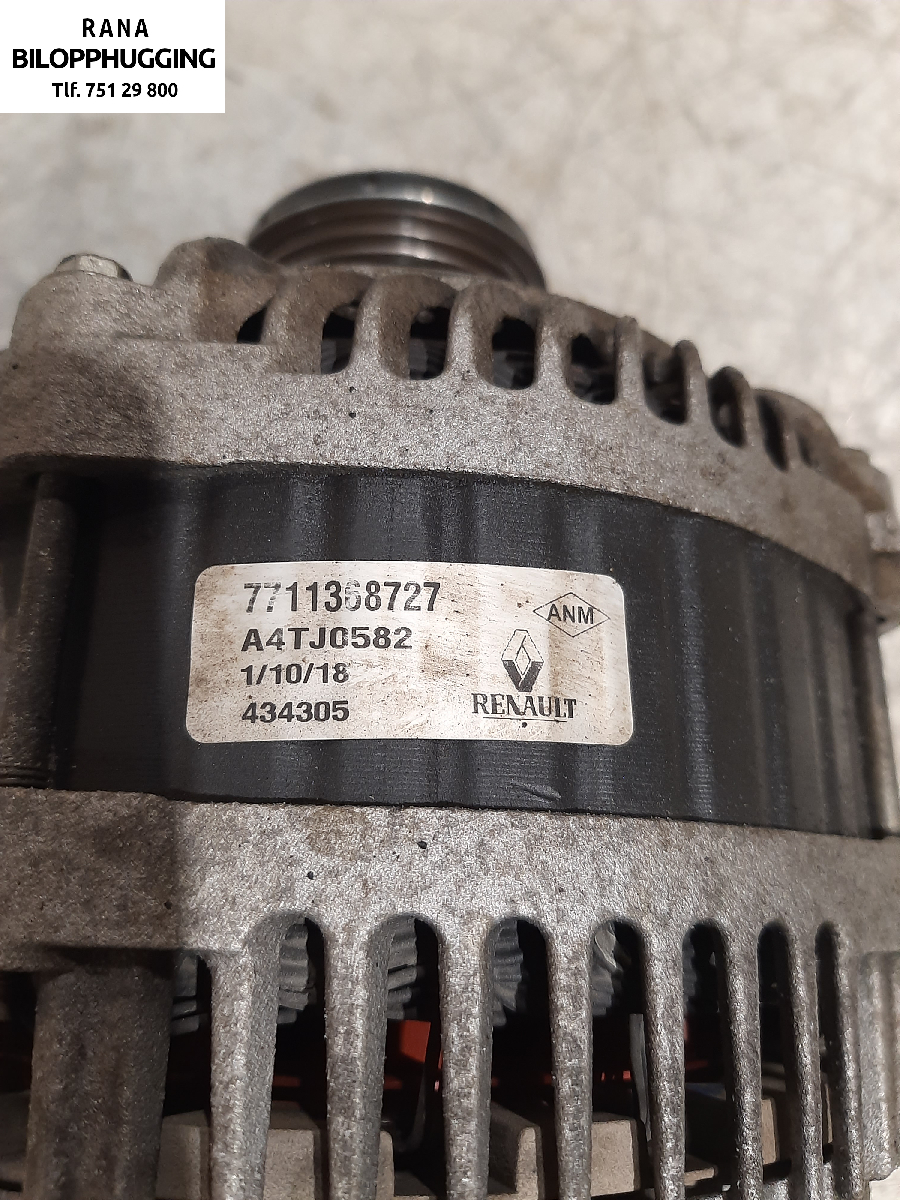 Dynamo til Renault Laguna 2008-2010 (Type III, Fase 1)  (RENAULT|A4TJ0582|NBG 3546|7711368727)