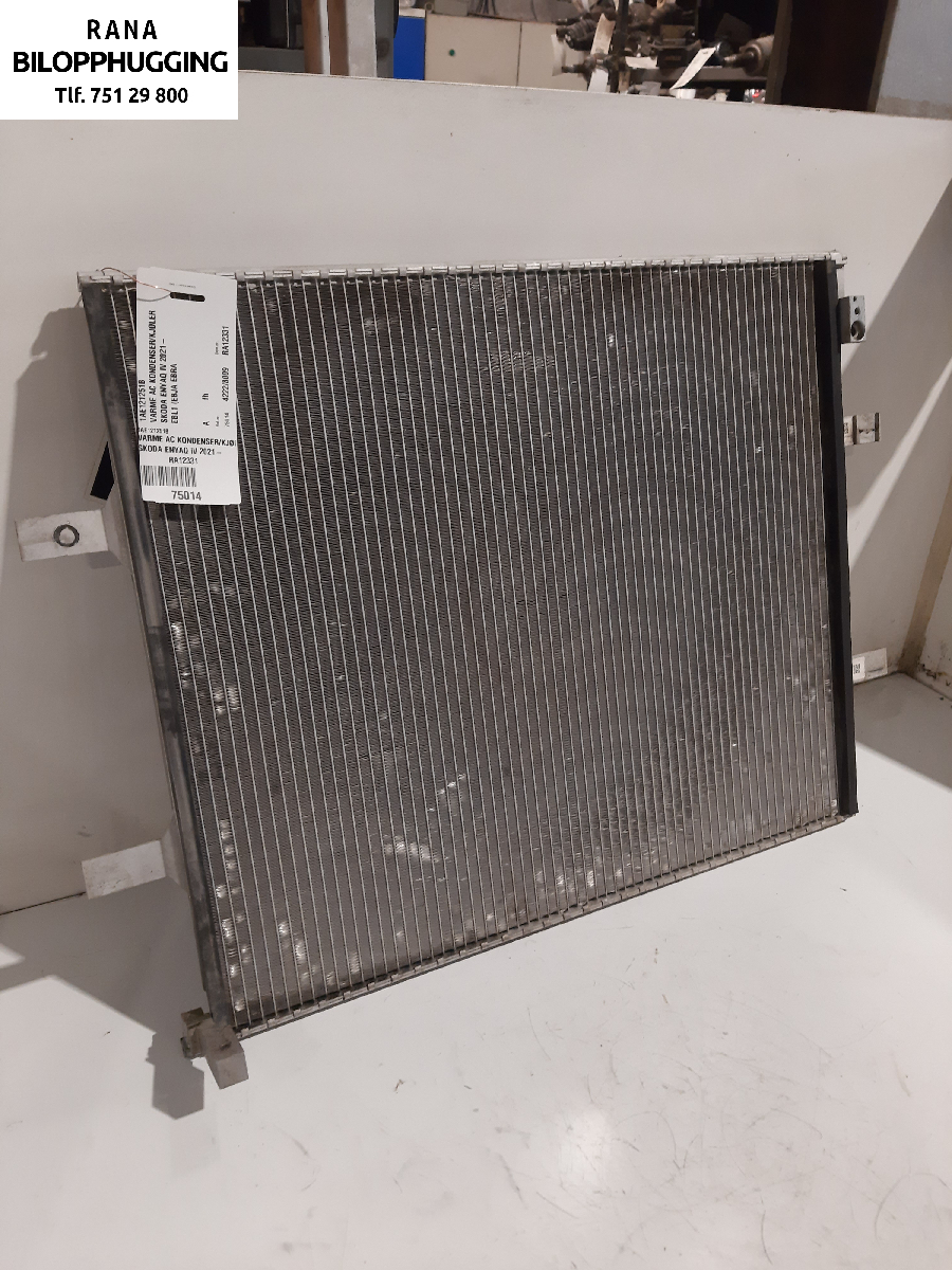 Aircondition radiator til Škoda Enyaq, 2021-->>  (IV  80X|1AE121251B)